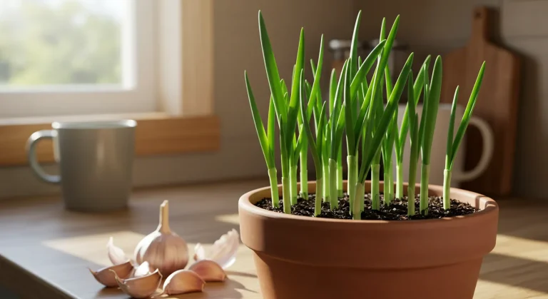 Why I Grow Garlic Indoors