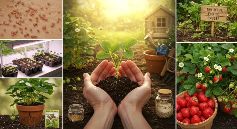How to Cultivate Strawberries from Minuscule Seeds—A Joyful Journey from Soil to Sweetness