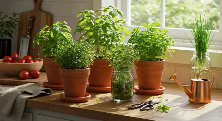 How to Grow a Countertop Herb Garden