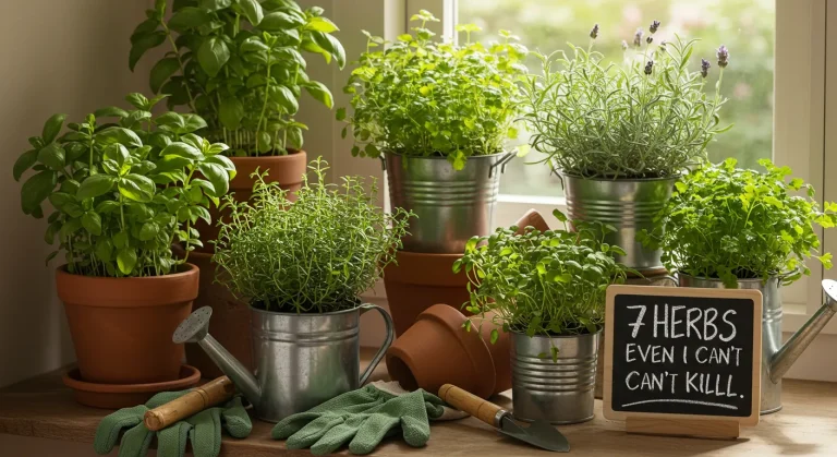 7 Easy Herbs to Grow in Pots (Even If You’ve Never Kept a Plant Alive)