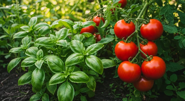 Basil & Tomatoes: A Flavorful Friendship for Your Garden
